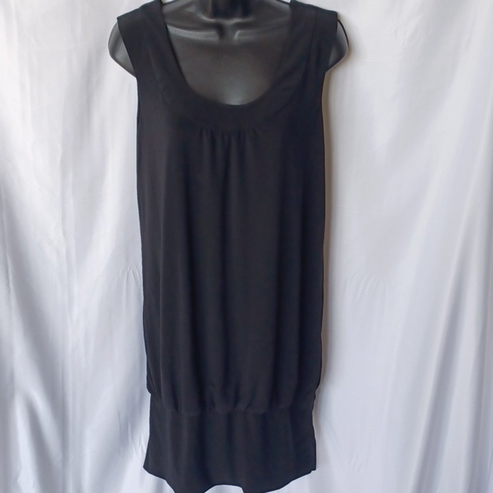 Dex black banded bottom dress Sz M